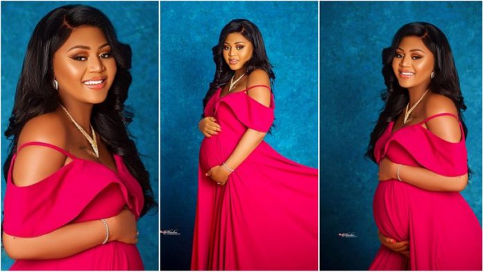 pregnant regina daniels