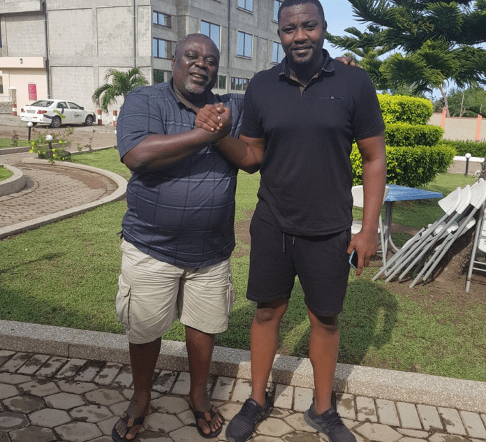 Koku and John Dumelo