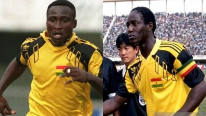 Tony Yeboah and Tony Baffoe