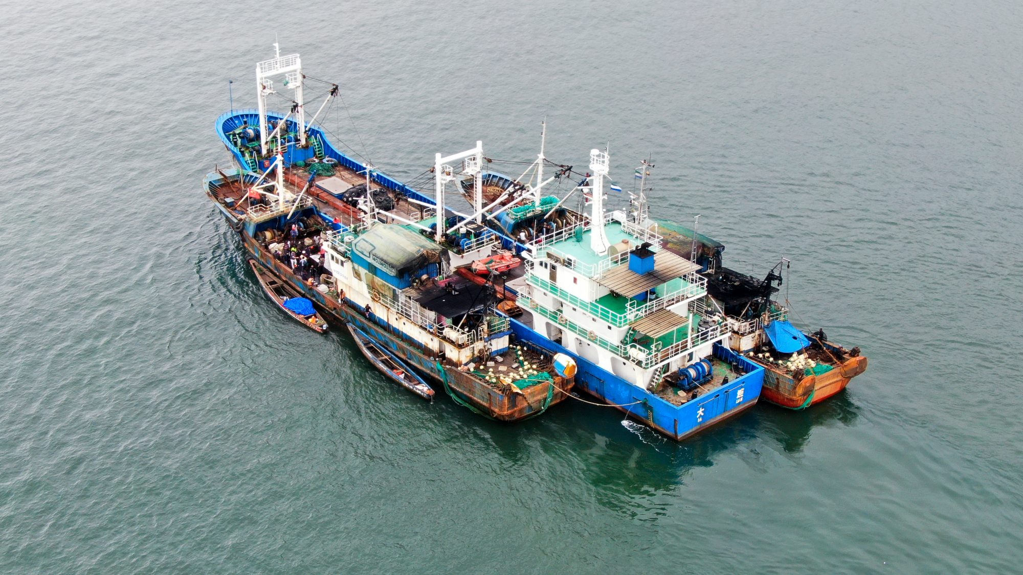 Illegal Transshipment Killing Fisheries Sector Canoe Fishermen 