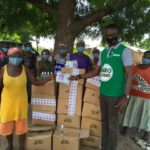 Sinapi Aba Savings and Loans makes donation to clients Sinapi Aba Savings and Loans make donations to clients