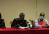 Officials of GRA addressing the media