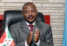 Burundi president