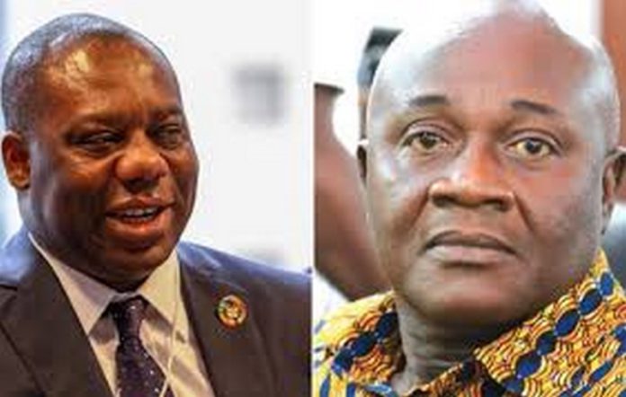 Regional Reorganisation Kweku Botwe and Education Minister Dr Mathew Opoku Prempeh