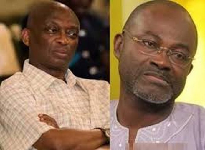 Kweku Baako and Kennedy Agyapong