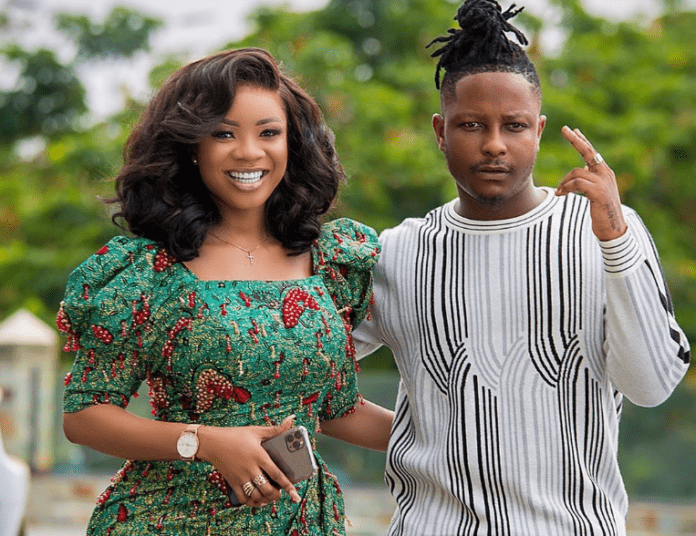 Serwaa Amihere and Kelvyn Boy