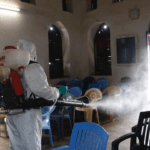 Sunyani military barracks undergoes disinfection