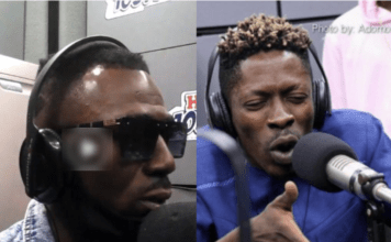 Shatta Wale clashes with SM Militant, Joint 77 at Hitz FM