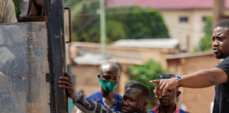 John Dumelo dredges big gutter that causes flood at West Legon