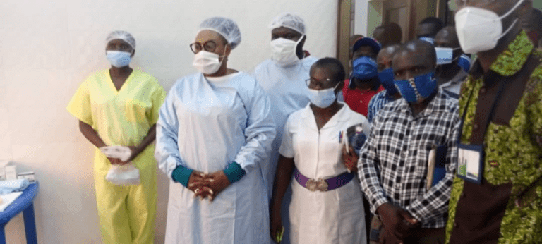 First surgical theatre commissioned in the Awutu Senya East constituency