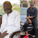 File Photo: L-R: Assin Central MP Kennedy Agyapong and Ibrah One (Wan)