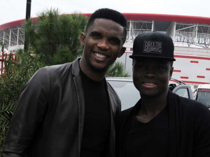 Samuel Eto'o and Samuel Inkoom