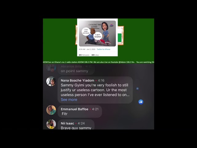 Sammy Gyamfi responds to critics over cartoon post controversy [Video]