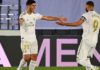 Karim Benzema (right) scored Real's first and assisted Marco Asensio (left) for the second