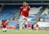 Jesse Lingard's only Premier League goal of the 2019-20 season came on the final day in his side's 2-0 win over Leicester City