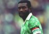 Stephen Tataw was captain of Cameroon as they reached the quarter-finals of the 1990 World Cup in Italy