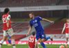 Jamie Vardy of Leicester City celebrates after scoring his team's first goal during the Premier League match between Arsenal FC and Leicester City at Emirates Stadium on July 07, 2020 in London, England. Football Stadiums around Europe remain empty due to coronavirus Image crediJamie Vardy of Leicester City celebrates after scoring his team's first goal during the Premier League match between Arsenal FC and Leicester City at Emirates Stadium on July 07, 2020 in London, England. Football Stadiums around Europe remain empty due to coronavirus Image credit: Getty Imagest: Getty Images
