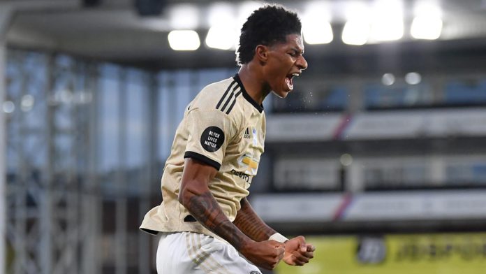 Marcus Rashford celebrates Image credit: Getty Images