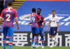 Jeffery Schlupp celebrates with Palace teammate