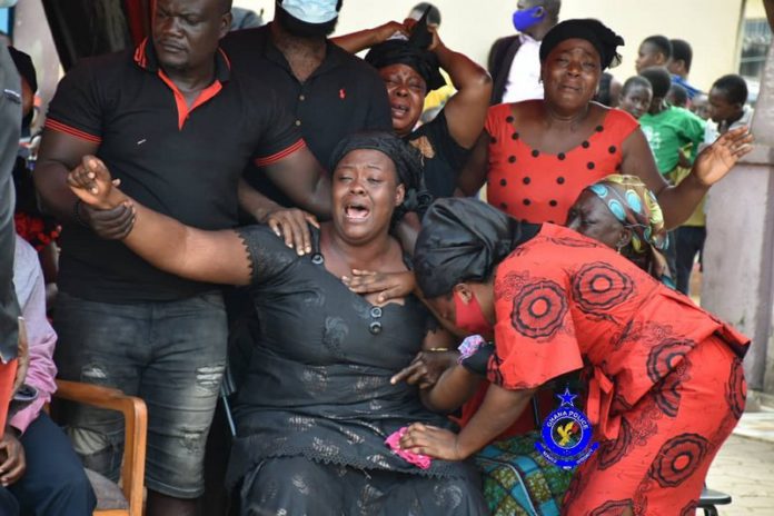 Tears flow as IGP visits families of two drowned officers
