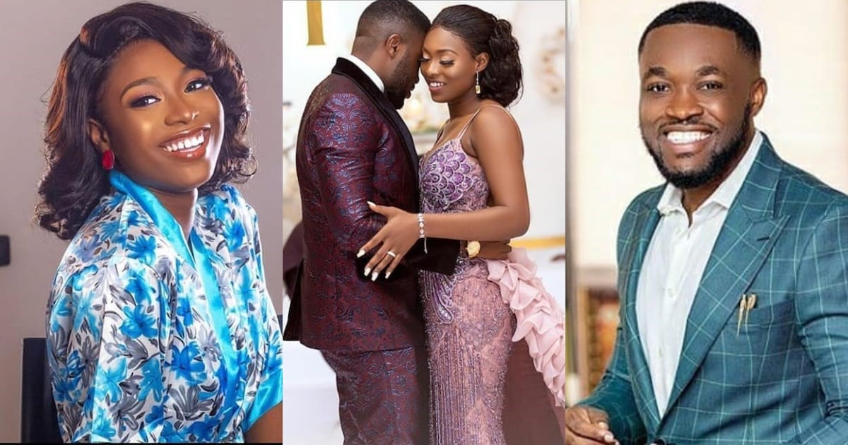 Romantic photo of Despite's son Kennedy Osei and his wife in a bathroom  causes stir - Adomonline.com