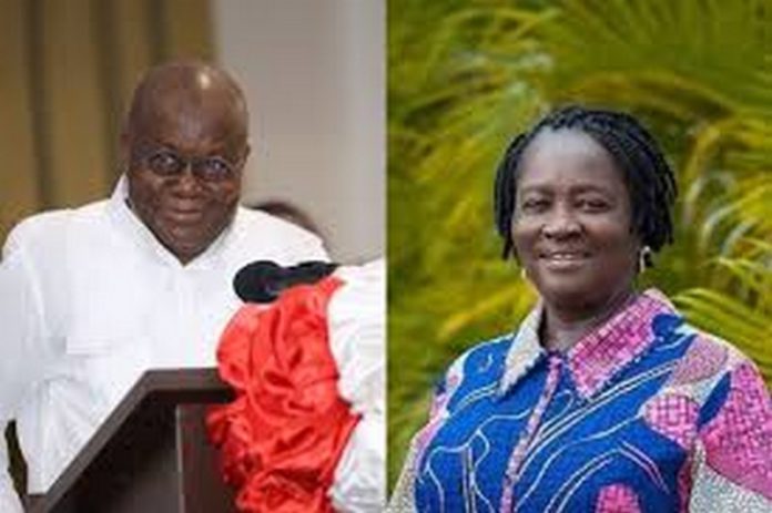 jane naana opoku agyemang and Akufo Addo