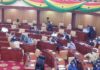 finance minister presents budget in parliament