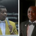 Pastor Enoch Adeboye and the sacked RCCG pastor, Gideon Bakare