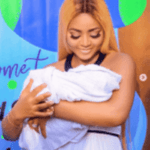 Regina Daniels shares first glimpse of her newborn son