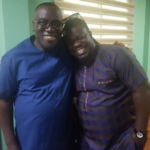 From left: late Sir John and Obour