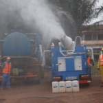 Market disinfection: Local Govt Ministry applauded