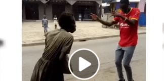 "mad woman" dances to Stonebwoy's Putuu song