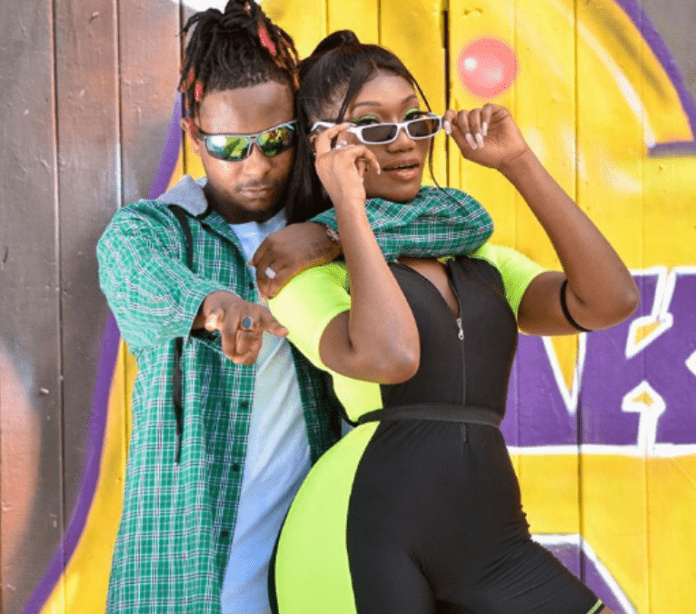 L-R: Kelvyn Boy and Wendy Shay