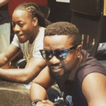 Sarkodie and Ace Hood in the studio in 2015