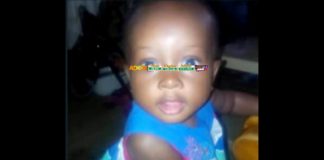 2 year old girl Mimi crashed to death in Kasoa