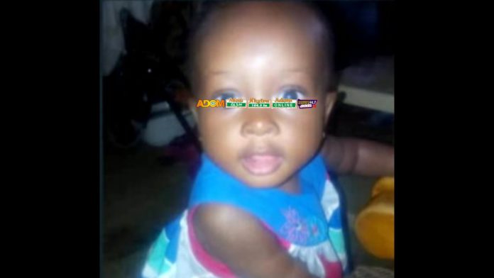 2 year old girl Mimi crashed to death in Kasoa