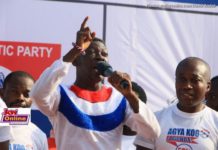 Agya Koo campaigns for NPP