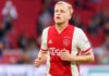 Van de Beek has won 10 caps for the Netherlands