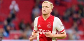 Van de Beek has won 10 caps for the Netherlands