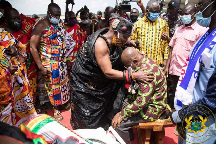 akufo addo and ekumfi chief