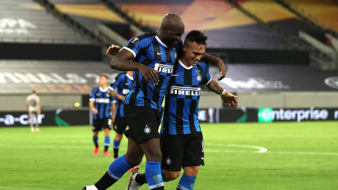 Romelu Lukaku, Lautaro Martinez, Inter v Shakhtar Image credit: Getty Images