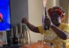 Kumawood actresses Tracey Boakye celebrating her 'victory'