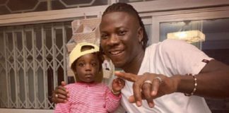 Stonebwoy and his daughter, C.J