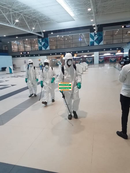 Fumigation Exercise is Terminal 3 ahead of Airport Reopening