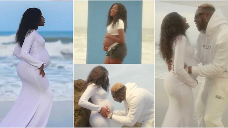 Fella Makafui shakes social media with stunning baby bump photos - Adomonline.com