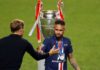 PSG boss Tuchel with Neymar