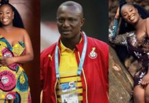 Kwesi Appiah and daughter