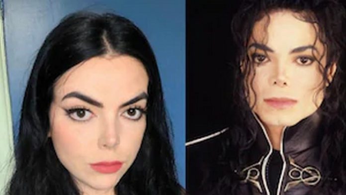 Michael Jackson and his lookalike