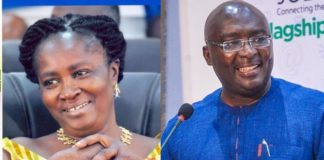 Naana Opoku-Agyemang and Bawumia