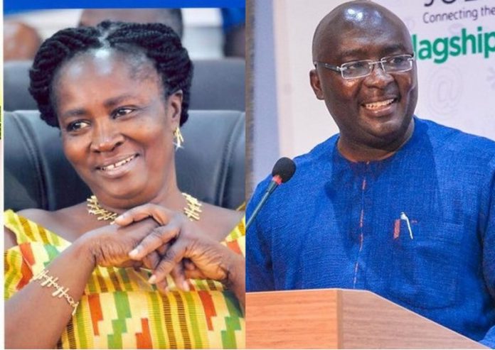 Naana Opoku-Agyemang and Bawumia